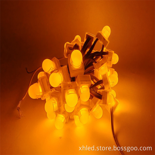 IP67 Waterproof 12V 9mm Single Color LED Pixel String Light